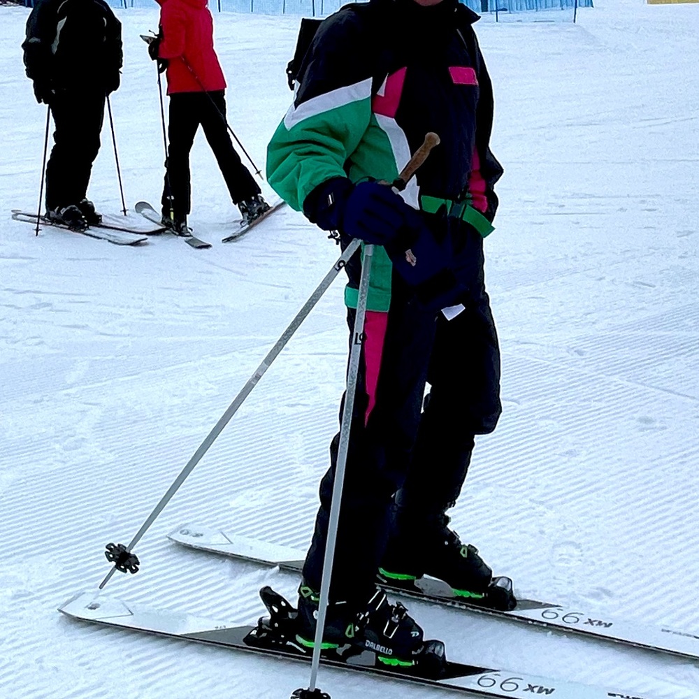 Men ski 🎿 full suit multicolor 100% authentic FILA size XL, water resistant.